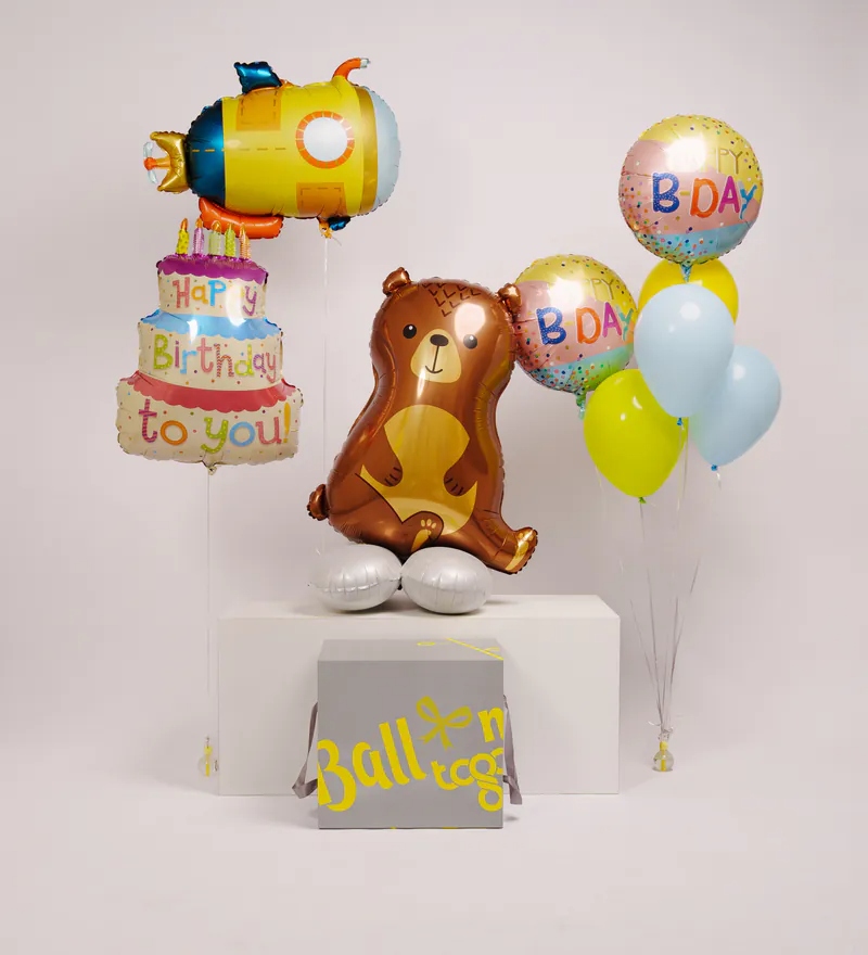小熊愛玩生日快樂