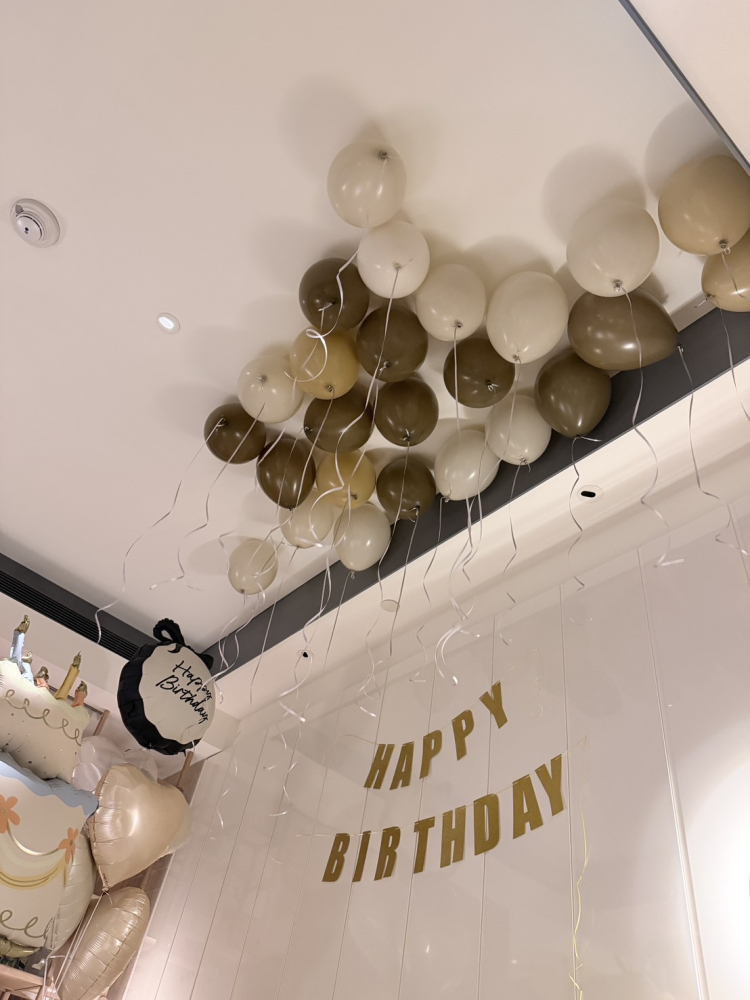 豪華布置套組 - 韓系質感生日氛圍