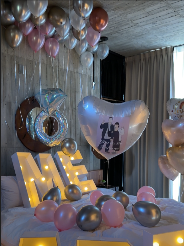 豪華布置套組 - 浪漫求婚驚喜