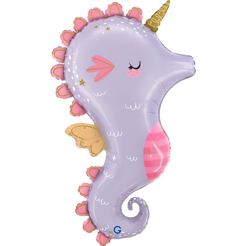紫色海馬