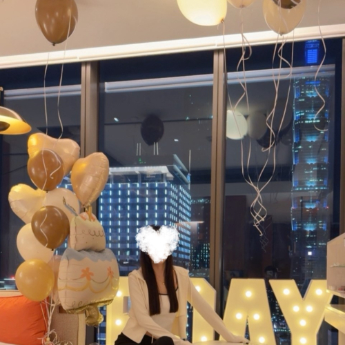 豪華布置套組 - 韓系質感生日氛圍