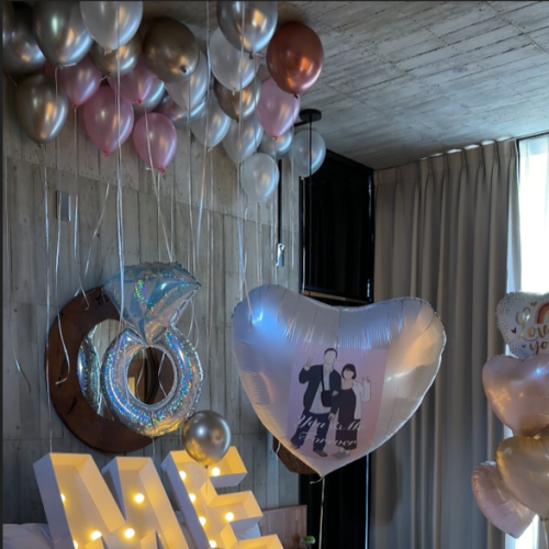 豪華布置套組 - 浪漫求婚驚喜